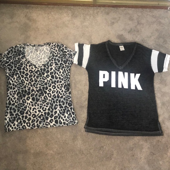 PINK Victoria's Secret Tops - 2 PINK Victoria’s Secret tees